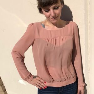 Slinky Rose Gold Top